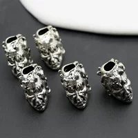 JFK-1 # Silver Corner King Кольцо для наращивания волос DIY Грязная коса Кольцо для наращивания волос Ювелирные аксессуары из сплава Прямые поставки с завода на образец