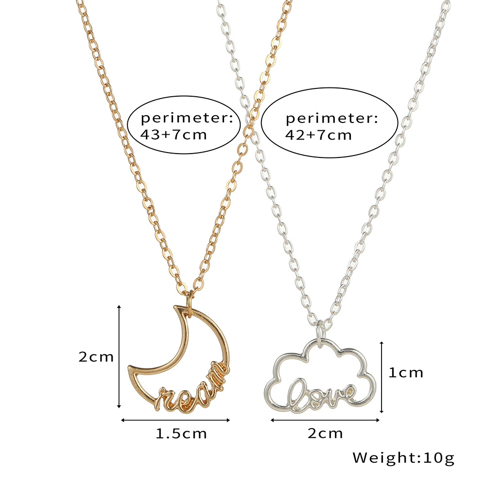 Design children's set, necklace for boys, wish