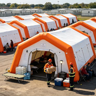 Stall, Night Market Accommodation, Thermal | Avtomobil dam çadırları - disaster-relief-tent-more-than-1-person