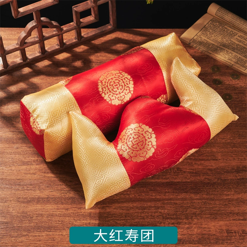Подушка Shou, мужская подушка для головы, подушка для ног, подушка для ног императора, подушка с овечьим рогом, подушка для похорон, старик умер от подушки для мертвецов