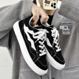 Повседневная обувь, мужские тканевые туфли, трендовые кроссовки, оптовые продажи, в корейском стиле, большой размер