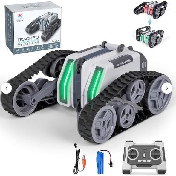Cross-Border Stunt Rolling Tracked Tank Car Upright Walking Rotating Acceleration Children's Boys' Toy Car Rolling Off-Road Cross-Border Stunt Rolling Tracked Tank Car Upright Walking Rotating Acceleration Children's Boys' Toy Car Rolling Off-Road
