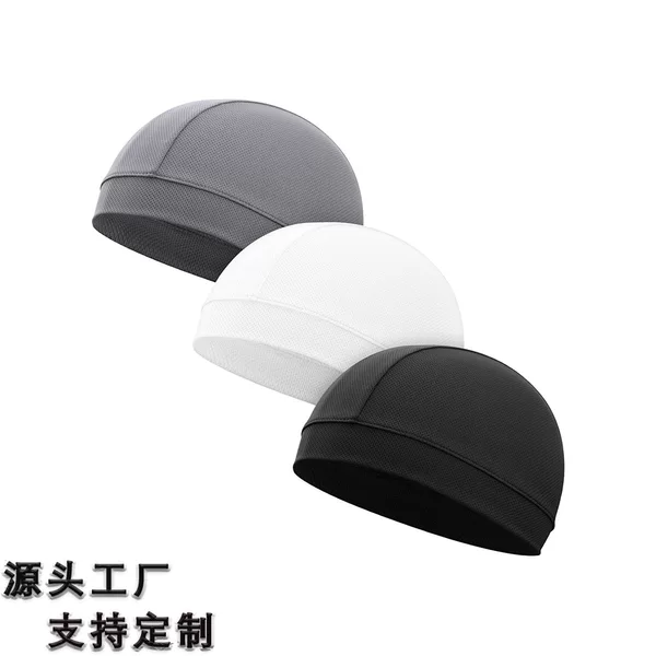 Cycling Cap Summer Mesh Melon Skin Windproof Sun Protection Hat Outdoor Sports Headgear Bicycle Motorcycle Liner