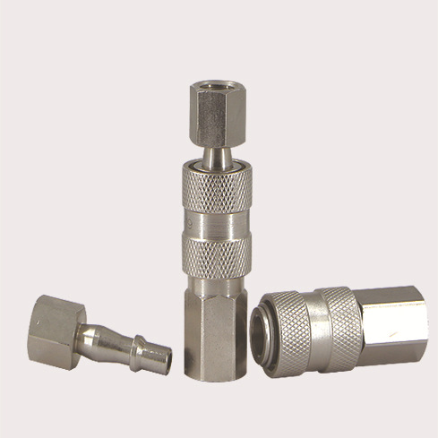 接头 黄铜快速接头 液压接头 开闭式气动快速接头 HS-19  直销