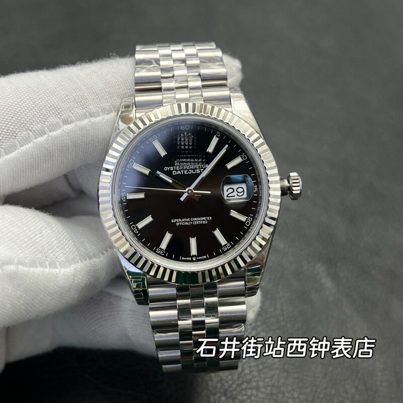 Watch Cross-Border Jinluiduo Log 3235 Gray Log Green Dial V Fashion Men's Watch Oyster Perpetual Mechanical Watch