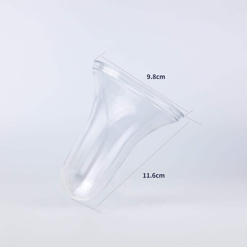 Botella en blanco de boca ancha de 98 mm de forma especial de grado alimenticio material PET nuevo material de materia prima una variedad de especificaciones peso color opcional