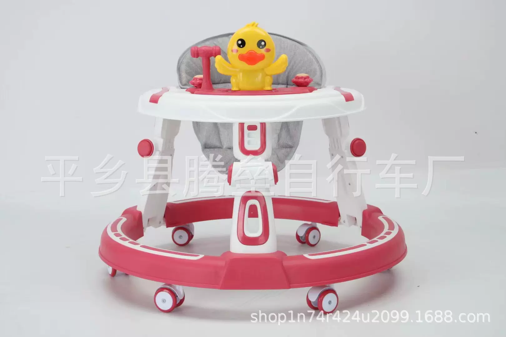 婴儿童学步车防侧翻防O型腿宝宝起步车助步车可坐男女孩6-12月