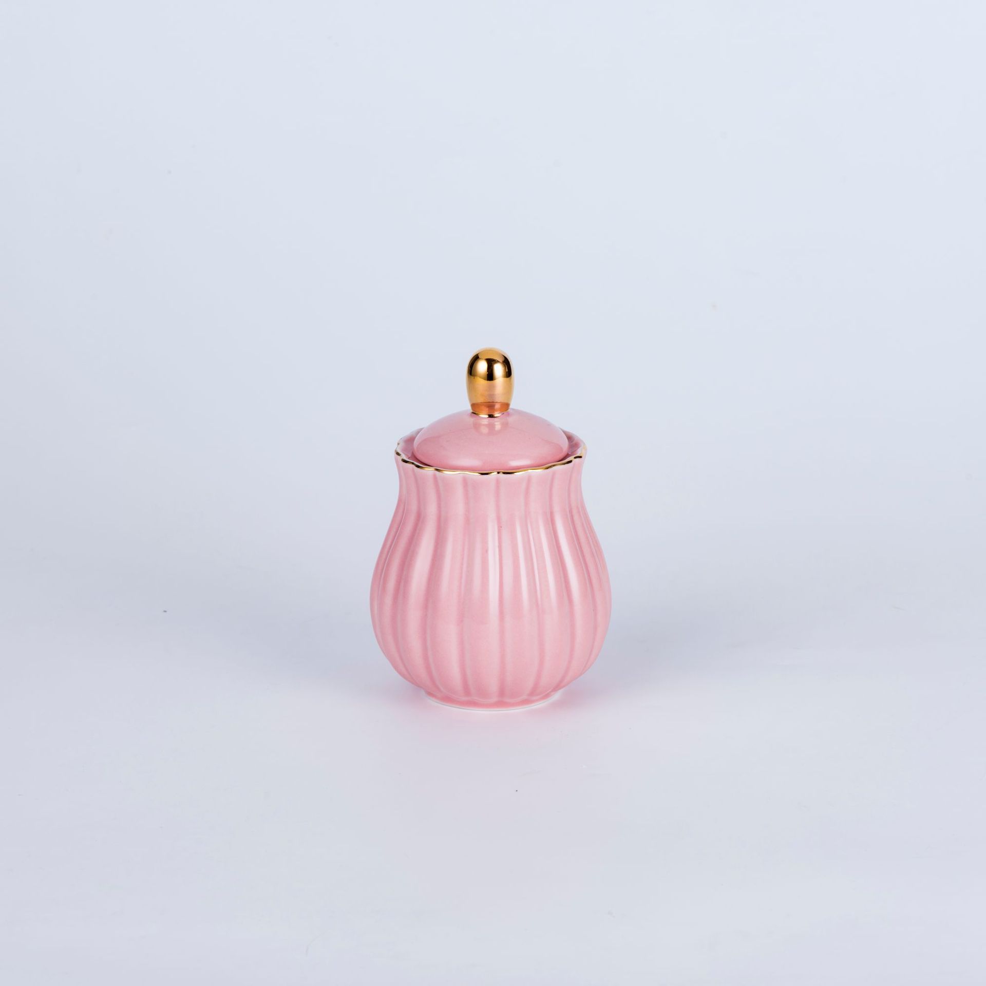 Rayas de abeja dorada Una olla de cuatro tazas Plato de café japonés Juego de tetera fría Juego de esmalte de color y té de flores doradas Cerámica