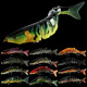 Multi Jointed Fishing Lures Hard Swimbaits Bass Trout Fresh Water Fishing Lure