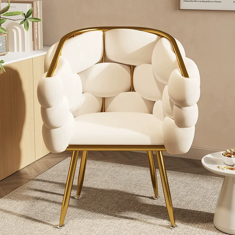 Кресло для маникюра для клиентов, стул со спинкой, кресло для макияжа в спальне, туалетный столик, стул интернет-знаменитости, общежитие для маникюрного салона.