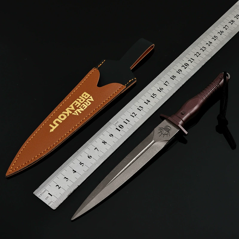 Нож карманный, полностью металлический корпус, игрушка, 21,5 см