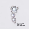 1949#-14#Three beads double hanging