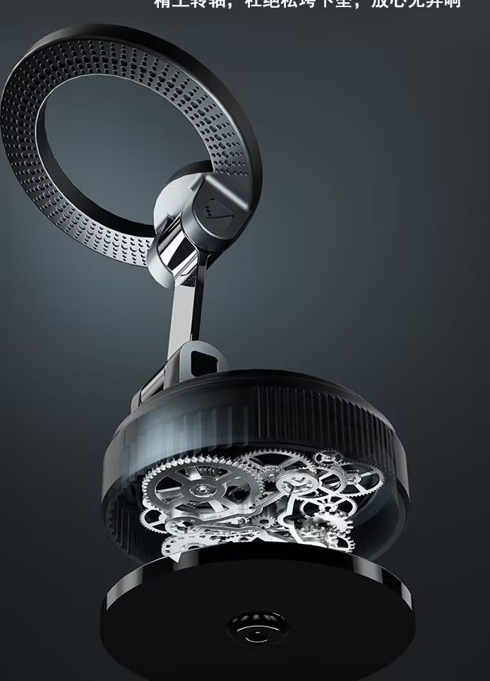 Vacuum Adsorption Magnetic Car Phone Holder, Rotatable, Shockproof, Multifunctional, Foldable, Popular Model