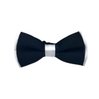 Мужская двухцветная двухслойная простая модная рубашка 90% off года с галстуком-бабочкой, подходящая для повседневной вечеринки