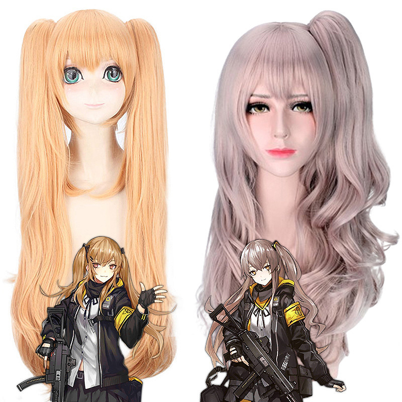 Master Sunda Maiden Front Line/Skumping Front Line UMP45 and UMP9 COS Wig Anime Wig