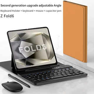 无线键盘折叠皮套适用三星fold5/fold6折叠手机创意支架蓝牙鼠标