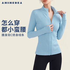 Women's Long Sleeve Top, Fitness Clothing, Running Apparel, Autumn/Winter Yoga Outfit, Sports Jacket
