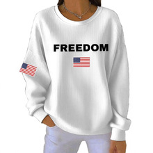 长袖女卫衣欧美外贸ebay亚马逊春秋季3D数码印花女装休闲运动套头