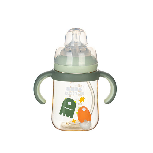 Dora the Explorer ppSU Handle Bottle, Wide Mouth Baby Bottle & Cup, 1 Cup, 3-in-1, 6425/6426