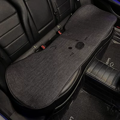 for All Seasons 2026 New: Seat cushion, seat cover - all-season-linenwest-highland-white-terrier-gray-backseat-cushion-single-no-specifications