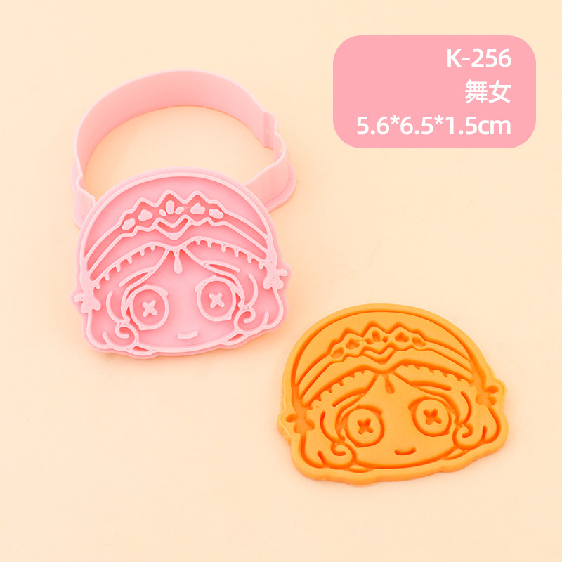 Juego de Moldes para Galletas 3D Personajes de Anime de Plástico para Repostería image 27
