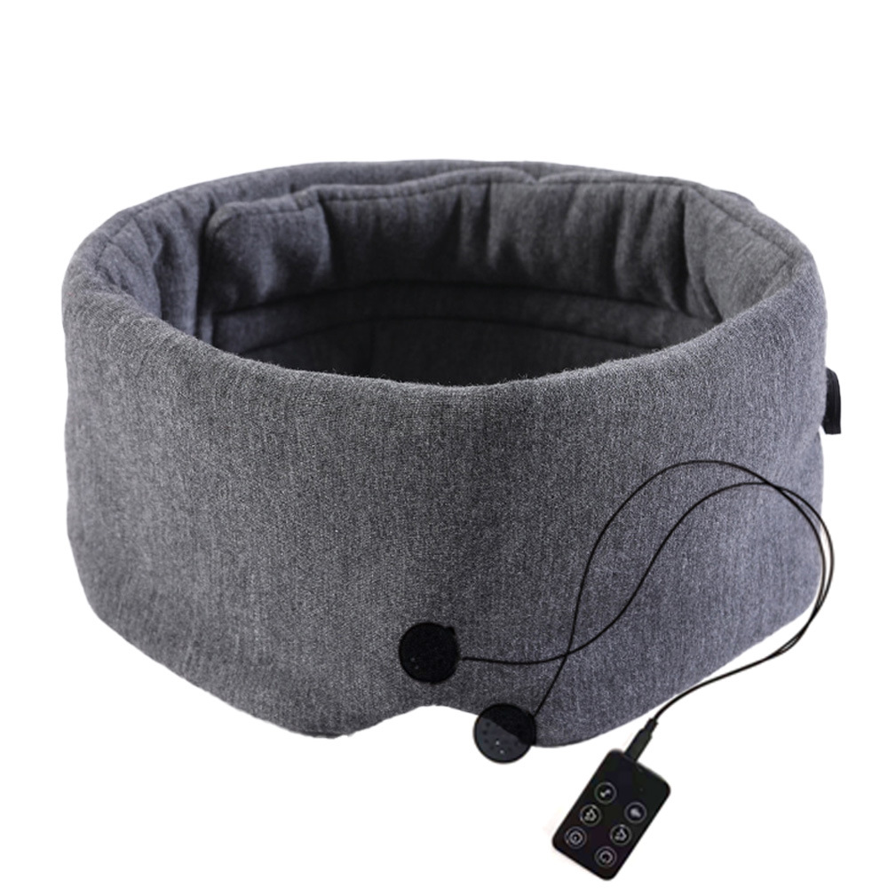 白噪音睡眠眼罩立体声枕上音碟安神神器夜晚助眠器亚马逊智能助眠