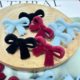 in stock Wholesale Flocking Bow Plastic Button Women's Coat Coat Coat Buckle Cashmere Sweater High Foot Decorative Button