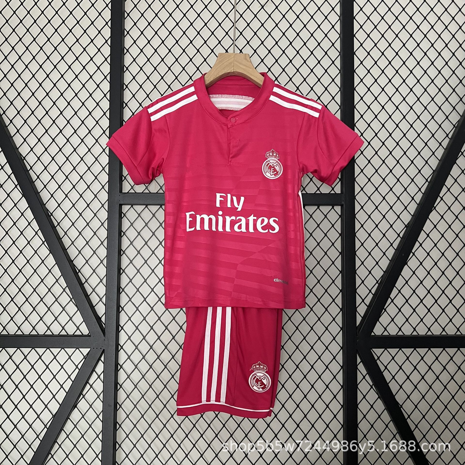 AC Brasil Alemania Real Madrid Camiseta de campo Ropa para niños Camiseta de fútbol Camiseta retro Traje de manga corta para niños