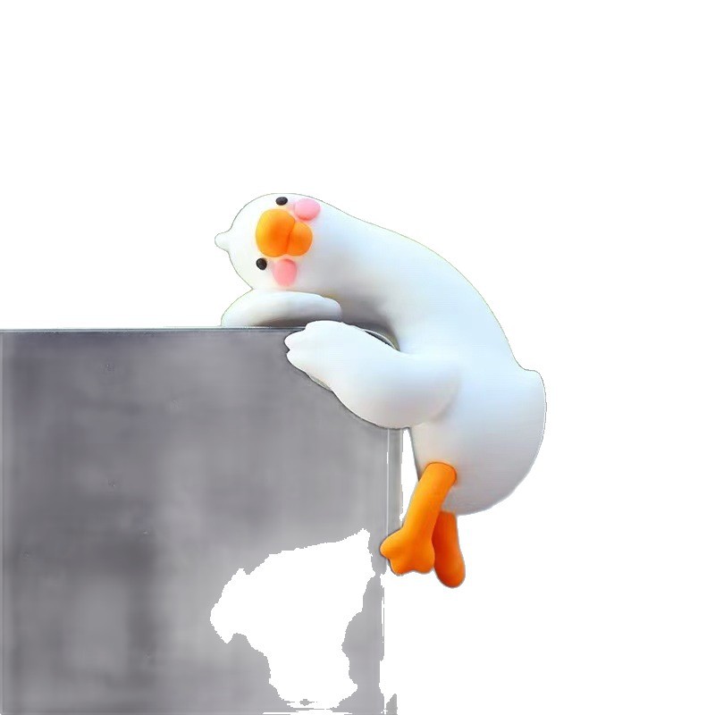 2026 New Cute Little Duck Screen-Decorating Car Ornament for Dashboard Interior Decoration