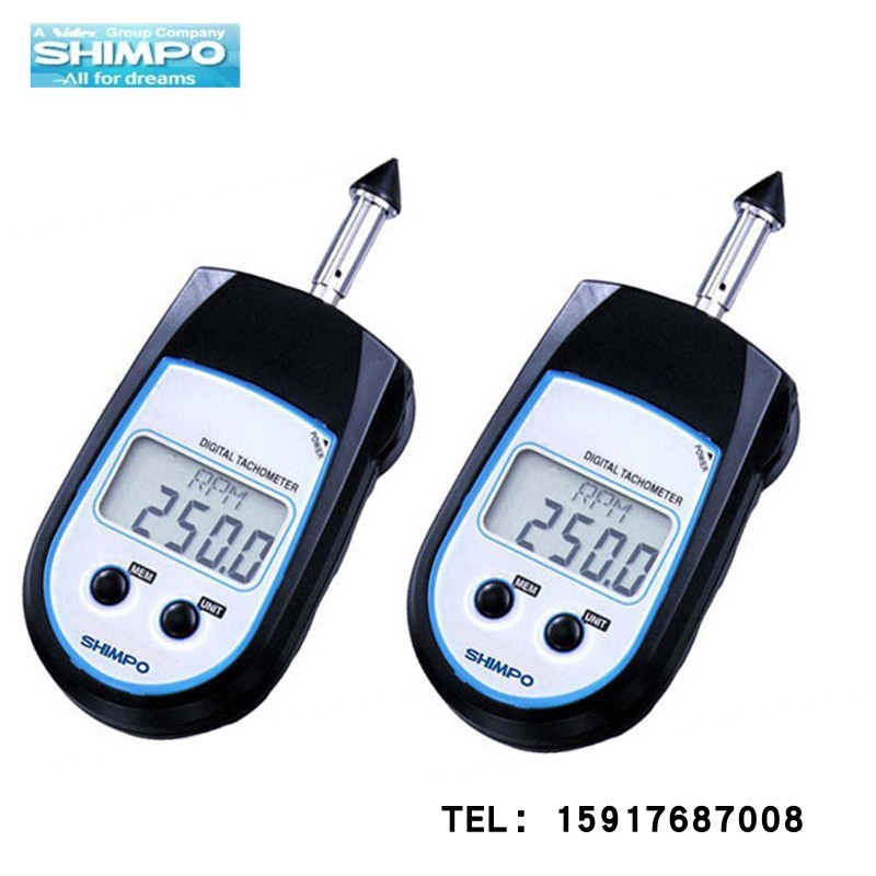 Genuine goods original Japan SHIMPO Xinbao EE-1B EE-2B handheld contact non-contact tachometer