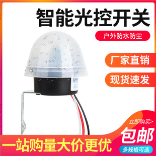 Light Control Switch 220V Rainproof As-20 Automatic Night Light Sensor Switch Intelligent Street Light Control Controller