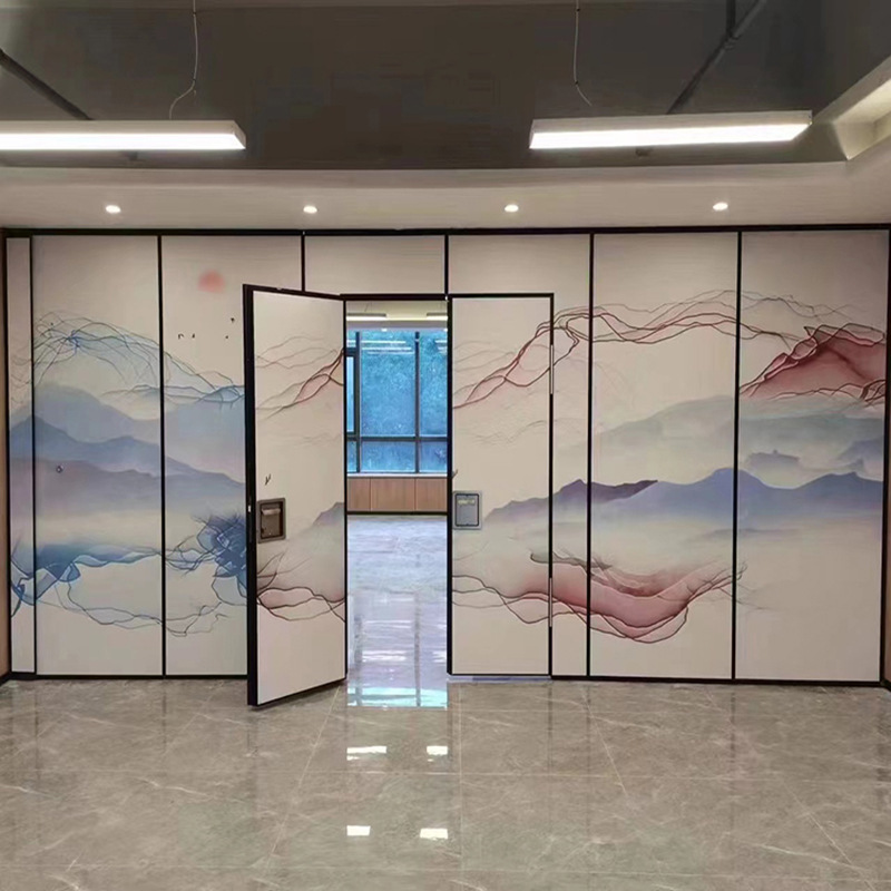 无锡市 活动隔断移门 会议室/ 宴会厅移动隔断-江苏华科隔墙厂家