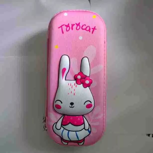 Three dimensional cartoon children's capacious pencil case for elementary school students, wholesale, fall protection