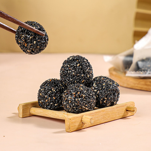 Zhongzhi 160g source factory Duoduo wholesales affordable black sesame pills and quick delivery PICC insurance