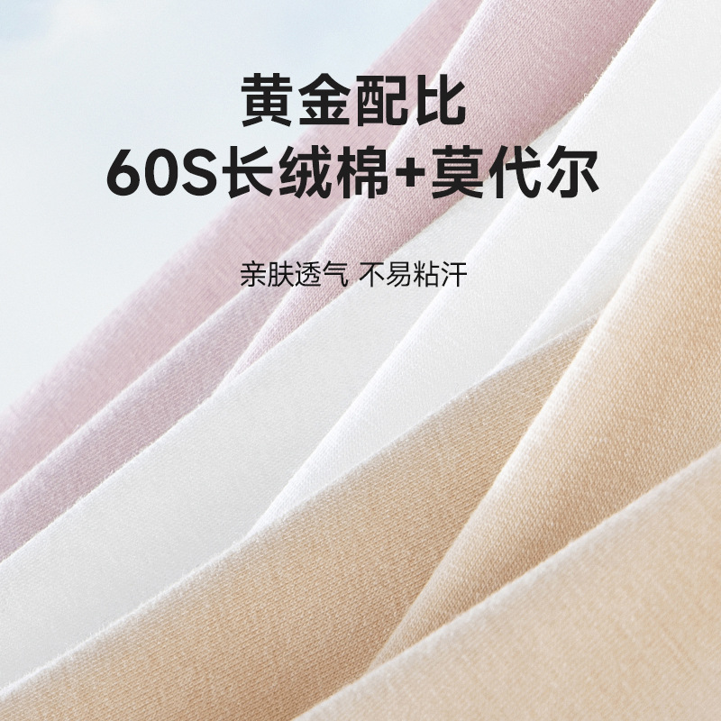 60 algodón Mo mezclado de verano de encaje de las mujeres del vientre de contracción de la cadera de elevación delgada desnuda bottoming anti-curling pantalones de seguridad