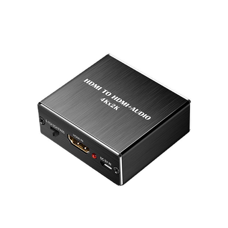 工場直販 HDMI オーディオ スプリッター 4K HD 3.5 アナログ オーディオ出力 SPDIF 光ファイバー コンバーター|undefined