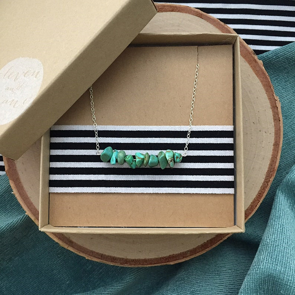 Women'S Gender Bohemian Geometric Alloy Turquoise Plating Women's Necklace
