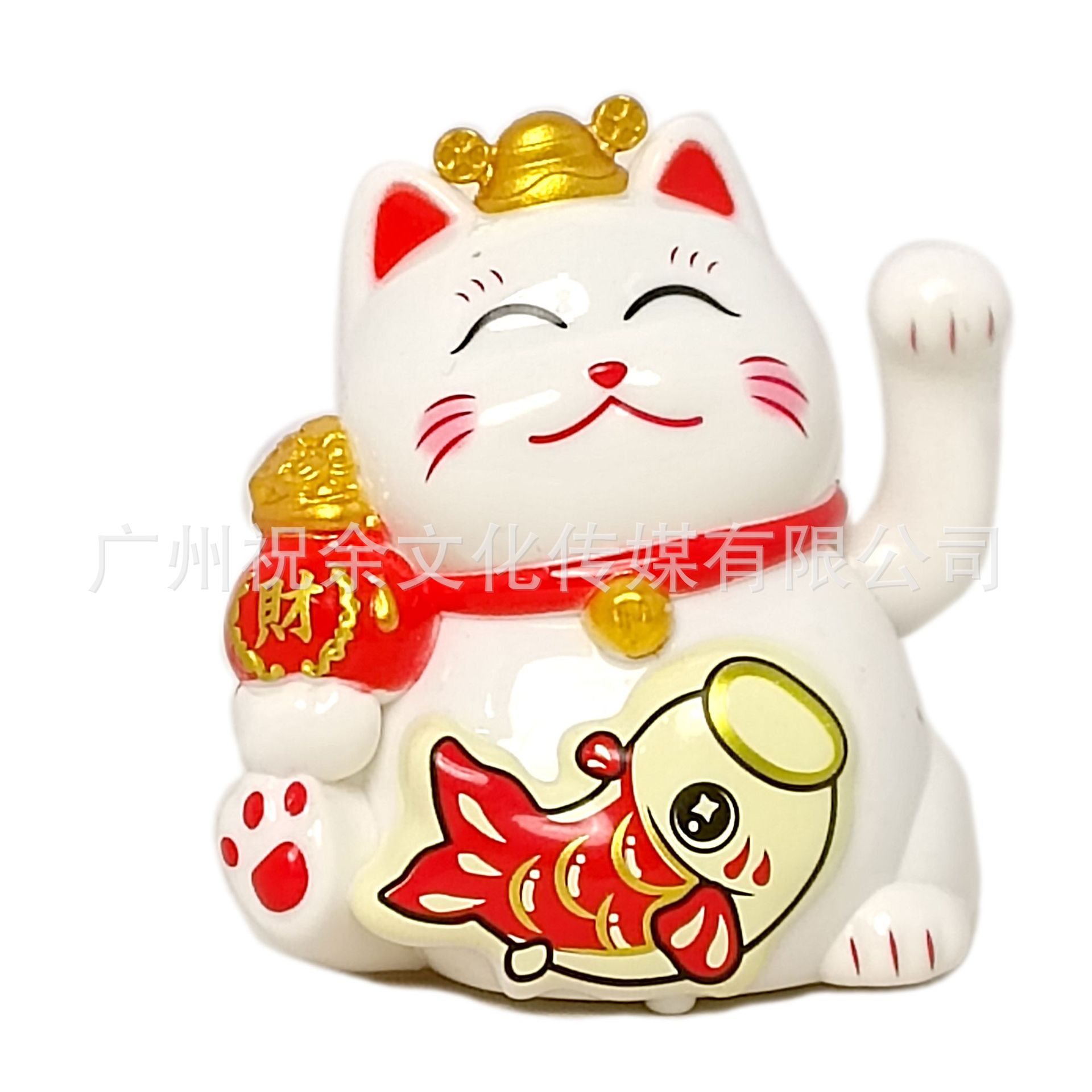 Mini adornos de la suerte para gatos y accesorios de regalo para coches de tienda de manualidades con cubiertas antipolvo