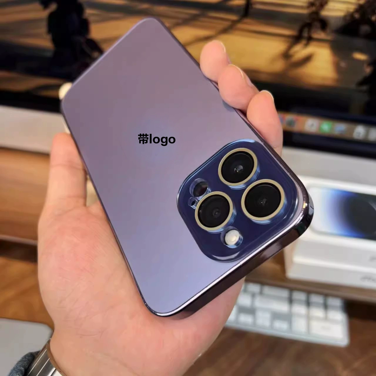 Матовый чехол для iPhone 15, совместимый с Apple, акриловый защитный чехол (15 Pro Max)