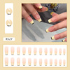 Fake nails, summer removable nail stickers for nails for manicure, ready-made product, wholesale