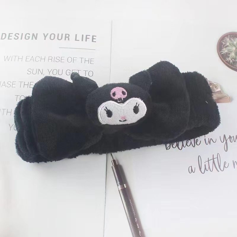 Nuevo estilo coreano Internet celebridad de dibujos animados lindo animal banda simple y conveniente cara máscara pelo banda fábrica suministro