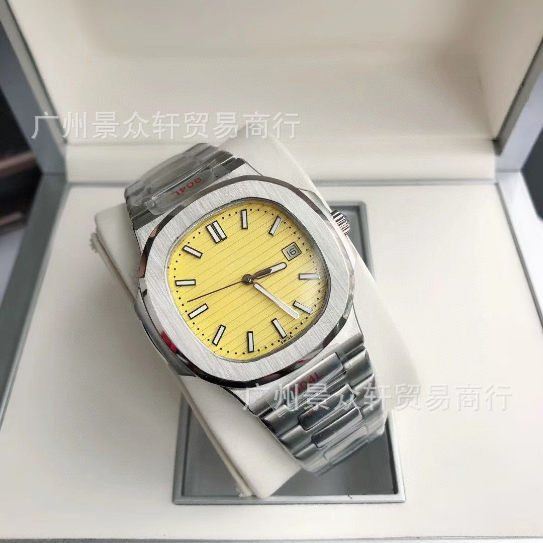 Reloj Mecánico de Granada 3K, reloj de acero para hombre, reloj mecánico King Nautilus, reloj mecánico completamente automático con banda de acero para hombre