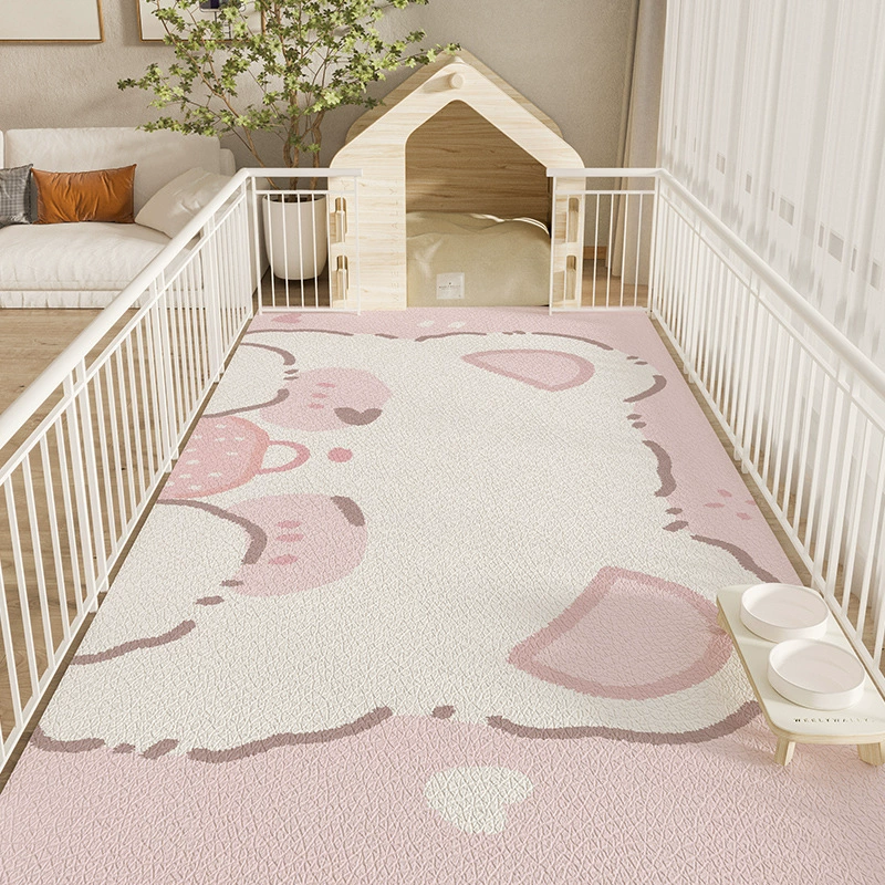 Картинко Waterproof не скользящий коврик для домашних животных - забавное bedding для кошек и собак от