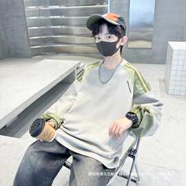 童装男童春秋款长袖t恤衫2025新款儿童春季卫衣中大童打底衫潮酷T