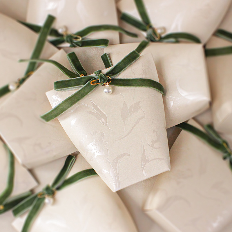 French cream Baixi candy box wedding group gift box European -style…