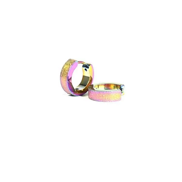 4*9 sand-faced earrings color one