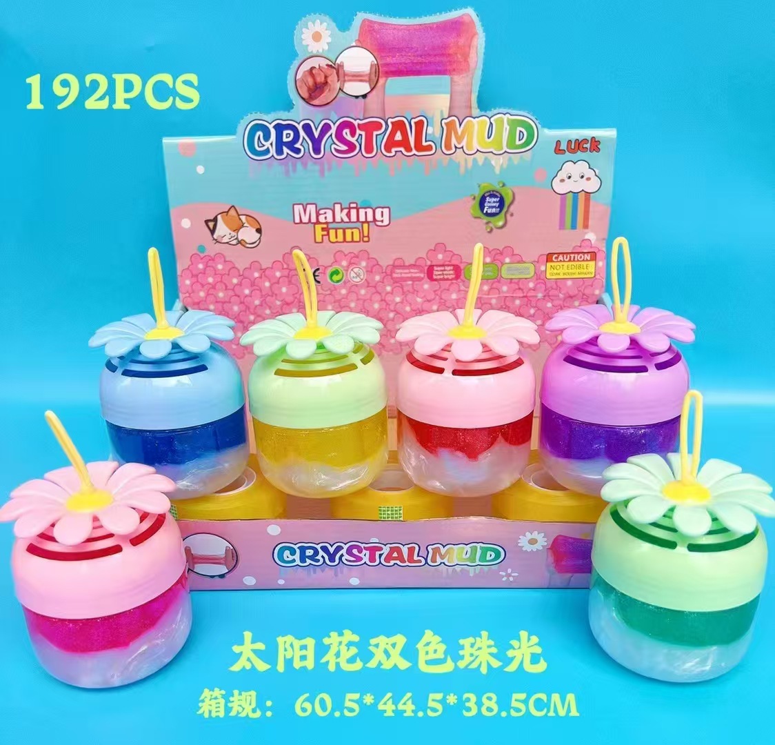 Helado de cintura salvaje transfronterizo más muñeca Stitch arcilla de cristal de dos colores arcilla de cristal de dos colores hecha a mano creativa arcilla de descompresión image 13