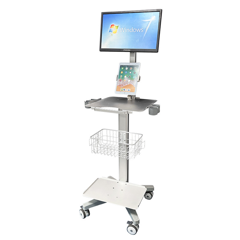 B超彩超台车仪器车移动支架手术室设备车ICU探头能量架