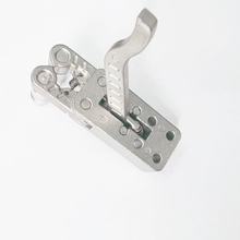 不锈钢撒放器一体自动回归位全金属散放器回弹两轴联动批发夹弹器