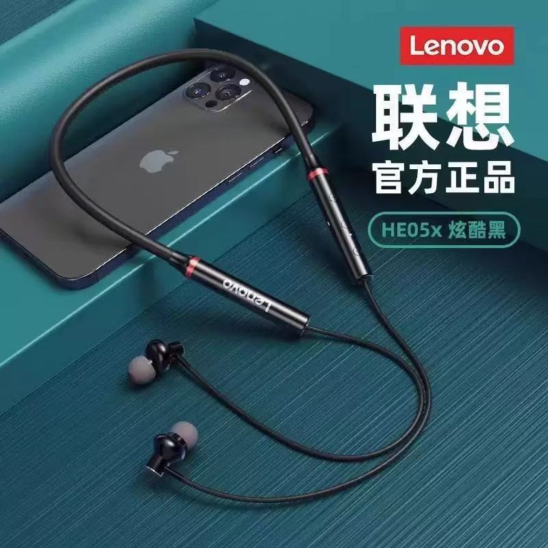 Lenovo HE05X Bluetooth Earphones 2026 New Model Neckband Wireless Low-Latency In-Ear for Running and Sports Lenovo HE05X Bluetooth Earphones 2026 New Model Neckband Wireless Low-Latency In-Ear for Running and Sports